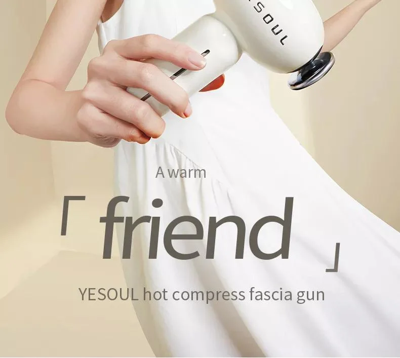Yesoul Mg-16 Fitness Hot Compress Massage Gun Fascia Massage Body Therapy Muscle Vibration Massage Gun